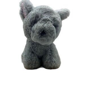World's Softest Plush Grey Puppy Dog Stuffed Animal 9 Inch Beverly Hills Teddy